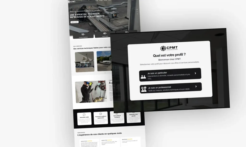 Site multi-services SEO optimisé